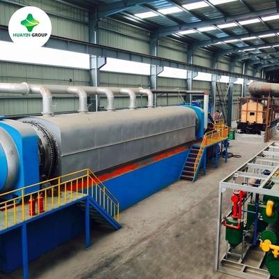 Continuous Tire Pyrolysis Plant Continuous Waste Tire Pyrolysis Plant With Stainless Steel Reactor