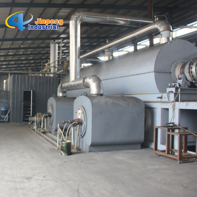 Large Capacity Pyrolysis Industrial Waste Tire Continuous Plastic Recycling Plastic Plant